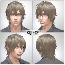 The handsome hair of alexander skarsgard is yours for the taking and all you have to do is follow this link for a super quick. Male Hairstyle Sims 4 Mod Bertanya M