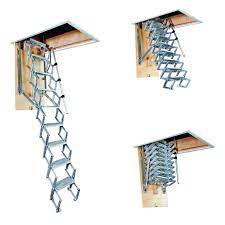 If Your Attic Ladder Needs Upgrading You Can Do Like Ruth From North Melbourne She Chose A Columbus Ally Concertina Ladd Attic Ladder Attic Attic Insulation