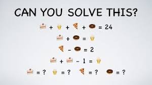 Check out this emoji puzzle posted by nasa stem engagement for world emoji day. View 28 Solve Emoji Maths Puzzles With Answers
