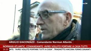Norman Atlantic, parla il comandante Giacomazzi: «Penso a quelli che non ci  sono più»