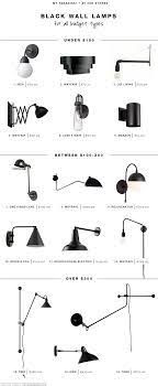 15 Favorite Black Wall Light Fixtures Black Wall Lights Interior Light Fixtures Black Walls