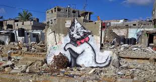 For example, some are opposed to the creation of a palestinian state, and others are opposed to the continued existence of israel; Banksy Sneaks Into Gaza To Create Controversial Street Art Bored Panda