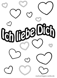 Malvorlage Ich Liebe Dich Liebe Kostenlose Ausmalbilder