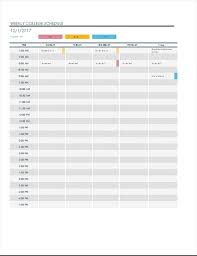 My Class Schedule