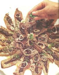 Boiled Beef Salad Rp By Http Www Splashtablet Com The Hyper Cool Tablet Case Sticks Anywhere In Kitchen Or Bath On A Scary Food Retro Recipes Weird Food