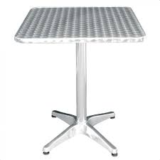 Matériel pour les terrasses de restaurants : Table De Terrasse De Cafe Restaurant Et Horeca Gu427o Aluminium Universal Mobilier