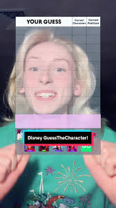 Disney Guess The Character Game with Fun Filters