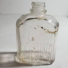 Vintage Domino Cosmetics Bottle Without Lid