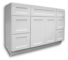 The design house brookings bathroom vanity cabinets offer a look that will match any style, from rustic to modern. White Shaker Style Vanity 48 Wide 21 Deep Home Surplus
