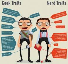 geek nerd traits chart geek stuff nerd humor nerd geek