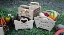 Personalized Engraved Harvest Basket-Mother's Day Gift-Tools Box Vegetable  Storage-Picnic Basket with handle-Wooden Birthday Gifts.mom gift