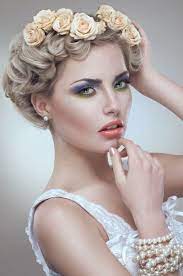 Wedding Hairstyles Formal Wedding Hairstyles Floral Headdress Wedding Hairstyles