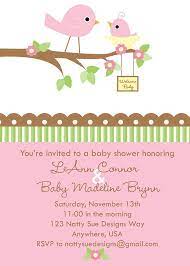 Custom Mommy And Baby Bird Shower Invitation By Nattysuedesigns1 15 00 Bird Baby Shower Bird Baby Shower Invitation Baby Shower Invitations