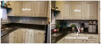 Follow the vibe and change your wallpaper every day! Backsplash Makeover On A Budget Shabby Paints