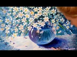 Oil painting demonstrations on floral art, landscape painting, oil sketching skies and painting weather. How To Paint A Van Gogh Vase With Zinnias And Flowers 60 Min Tutorial Youtube Painting Flowers Tutorial Oil Painting Lessons Oil Painting Demos