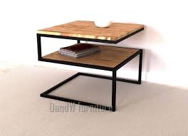 Couchtisch Modern Stil Couchtisch Mit Einem Holz Tisch Platte Regal Fur Zeitungen Massgeschneiderte Grosse Decorating Shelves Table Coffee Table