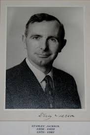 Photograph [Black and white portrait of Stanley Jackson, Director of Music  for S...