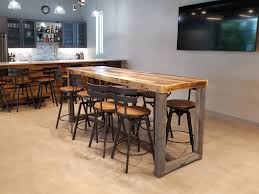 Reclaimed Wood Bar Table Restaurant Counter Community Communal Etsy In 2020 Reclaimed Wood Bars Wood Bar Table Restaurant Counter