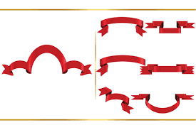 Download Ribbon Vector Banners Set Vector Design Graphic By Dender Studio Creative Fabrica SVG Cut Files