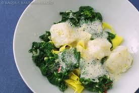 Seeteufel Parmesansauce Spinat Und Pasta Seeteufel Rezept Seeteufel Spinat Sosse