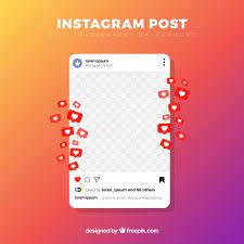 Download Instagram Post With Transparent Background For Free Instagram Mockup Instagram Posts Transparent Background