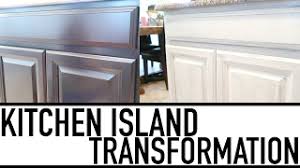 I am going to break this down into two parts, since the method i used on the drawers and doors was different from how i tackled the rest of the island. Diy Painting Kitchen Island White Using Chalk Paint Kitchen Makeover Youtube