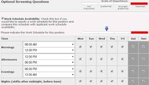 To provide a facility to create, view, and manage a defining schedules. Gh Enable Or Disable Application Work Schedule Availability Fourth Hotschedules Customer Community