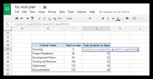 How To Make A Gantt Chart In Google Docs Free Template