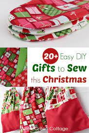 How to sew a lined tote bag with front pockets. 20 Easy Diy Christmas Gifts To Sew This Christmas Applegreen Cottage