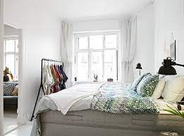 This position for the bed also allows you to make the most of the bedroom window. 60 Unbelievably Inspiring Small Bedroom Design Ideas