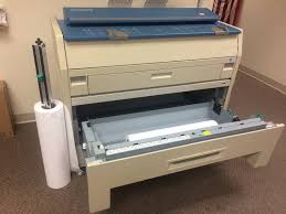 Can print up to 36 wide and 120 long. Kip 3000 Plotter Printer Scanner Plotters And Paper K Bid