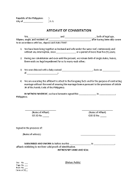 4.5 the death of one party. What Is The Meaning Of Affidavit Of Cohabitation