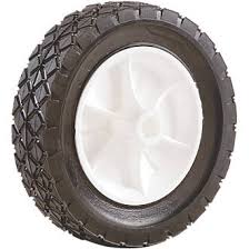 Select Rubber Wheel 150mm Diameter Rubber Wheels Screwfix Com