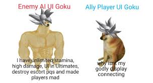 After dealing a successful blow, he unleashes a barrage of kicks, knocking the opponent back, and. Ui Goku Isnt Best For Pve Dbxv