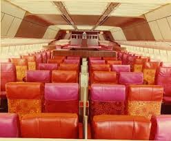 Airplane Interiors From The Days Of Yore So Inspiring Southwestairlines Airplane Interior Airline Interiors Vintage Airlines