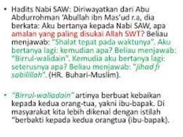 Niat Sholat Birrul Walidaini
