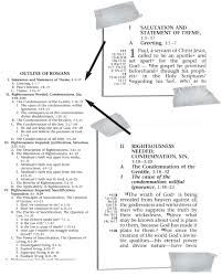 Outline Of Romans Bible Study Notes Bible Study Notebook Wisdom Bible