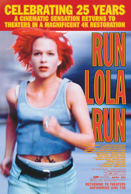 Run Lola Run movie poster (1998)