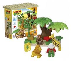Unico plus ist ein beliebter hersteller in dem bereich der spielzeugwaren für kinder. Unico Safari Bausteine 18 Teilig Internet Toys