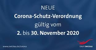 Von bussgeldkatalog.org, letzte aktualisierung am: Corona Schutz Verordnung Gultig Ab 2 November Stadt Zwickau