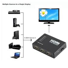 It came with a very basic ir remote, but i'm not sure how to figure out what codes to use. 5 Port 1080p Hdmi Switch Switcher Selector Splitter Hub With Ir Remote For Hdtv Tv Video Audio Accessories Universitasfundacion Consumer Electronics