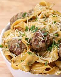 One Pot Swedish Meatball Pasta Recipe By Tasty Recipe Meatball Pasta Pasta Dishes Meatball Pasta Recipes