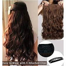 We offer a variety of textures and products everyone will love. Pema Hair Extensions And Wigs Women S Girl S Clip In Wavy Curly Hair Extension Natural Brown Amazon In Beauty