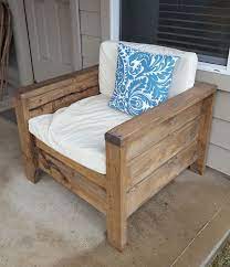 Ana White Modern Outdoor Chair From 2x4s And 2x6s Diy Projects Patio Chairs Diy Pallet Furniture Outdoor Diy Outdoor Furniture