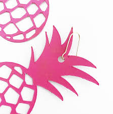 Download Cricut Pineapple Earrings Free Earring Svg Pineapple Paper Co PSD Mockup Templates