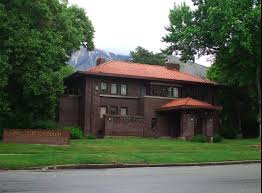 Gustav Becker S Residence Ogden Utah Prairie Style Architecture Grand Homes Historic Homes