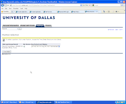 Banner Web Time Entry University Of Dallas Pdf Free Download