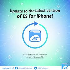 Before downloading, if you have an es file explorer old apk, first uninstall and then install the es file explorer latest apk. Es App Group Who S Using Es File Explorer On Iphone Great News A New Version V 1 6 7 Has Just Been Released Download It From The App Store Or Https Bit Ly Esforios The Ios Update