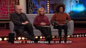 The show differs from the british version by only featuring four fixed panellists per series, with the fifth panellist a different guest per episode. I Kvallens Avsnitt Av Bast I Test Gor David Sundin Ha Ha