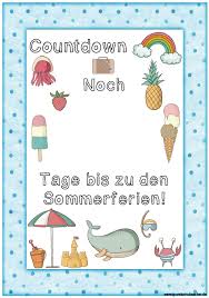 Die kinder sind von ihren großeltern nach hause gekommen. Countdown Bis Zu Den Sommerferien Grundschulteacher